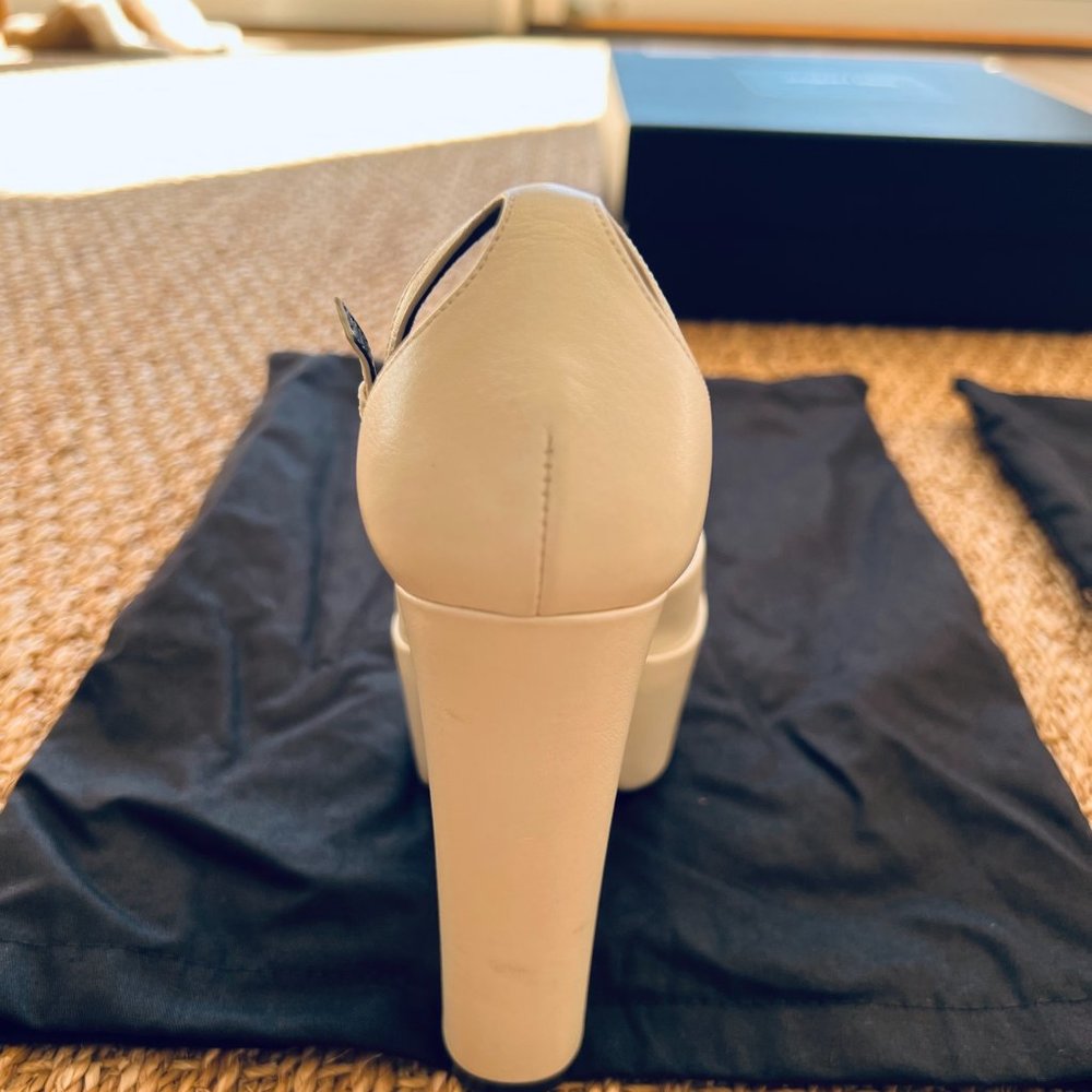 YSL Jodie Platform (Pearl) Size 36 (US 6) - Picture 8 of 9